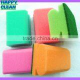 Good Quality Colorful Sponge Scouring Pad thumbnail-5