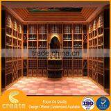 Customized Wooden Special House Design for Wine Display Stand Cabinets & Case From China Factory