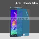 Wholesale Blue Anti Shock Screen Protector for Samsung Note 4 Anti Shatter Screen Cover