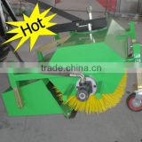 Tractor road sweeper