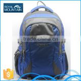 China OEM customize outdoor hiking camping 8350 38L teens modern school backpacks for brand name