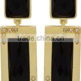 NATURAL STONE EARRING in Gold Plated thumbnail-1