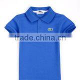 Wholesale Kids Boys T-shirt Kids School Uniform Child Polo Shirts White Top and Tees Manufacturer thumbnail-5