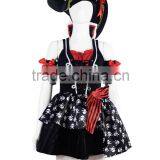 new design pirate fancy dress costume