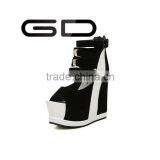 GDSHOE China Cheap Price Women High Platform Wedge Heel Sandals