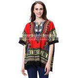 2016 Guangzhou Supplier New Arrivals Summer Long Sleeve Red Chiffon Top thumbnail-4