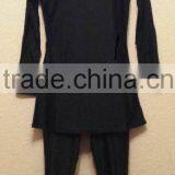 Ladies Full Body Modesty Muslim Islamic Swimsuit Attached Hood thumbnail-3
