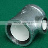 Tetrafluorethylene-hexafluoropropylene Copolymer FEP(F46)-lined Tee