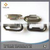 20mm Metal Oval Groove Buckle thumbnail-2