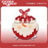 Christmas Hanging Snowman Head Plate