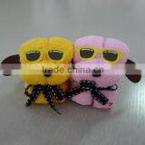 Wedding Souvenir Decorative Cute Dog Towel