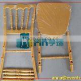 Plastic Gold Color Wedding Napoleon Chair ZS-8830R