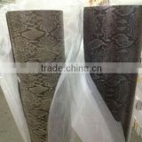 Popular 1.52*30m/roll Car Body Styling Snake Skin Fabric Film With Air Free Bubbles