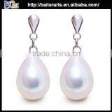 Fashion White Gold Cheap Pearl Stud Earrings,small Faux Pearl Stud Earrings thumbnail-3
