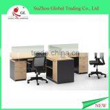 Chinese Newly Design Unquie Style Office Partition Wooden Computer Desk thumbnail-1