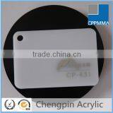 Advertising Light Box Cast Milky White Acrylic Sheet