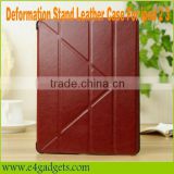 4 Folio Folding Magnetic leather Cover Case Stand For Apple iPad 2 3 4 ,Deformation Stand Leather Case For ipad 2 3