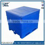 Plastic Tote Box for Fish, Rotomold Fish Tote, Insulated Box for Storing Fish thumbnail-2