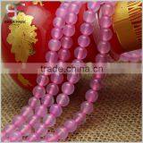 4mm/6mm/8mm/10mm Wholesale Natural Pink Agate Gemstone Beads, Faceted Round Shape Pink Agate Beads thumbnail-2