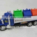 Plastic Friction Dump Truck Toy