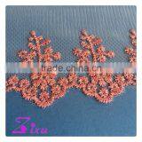 Factory Price Brightsome Flower Embroidered Lace Trim thumbnail-3