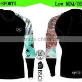 (Trade Assurance) Customized Men Sportswear Long Sleeves Training & Jogging Tights thumbnail-1