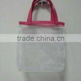 Fashion Transparent Pvc Cosmetic Bag With Zipper thumbnail-1