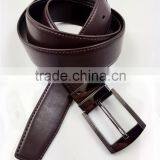 2016 Men's Split Leather Reversible Belt With Single Stiching thumbnail-2