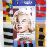 Hand Made Glass Tiles Ftd. Murano Inspired Designer Photo Frame - Photo 5" x 3.5" ( Opening : 3.5" x 2.35") thumbnail-1