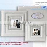 H&B Elegant White Cover Leather Material To Make A Photo Album thumbnail-2