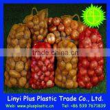 Knitted Mesh Fruit Bag,plastic Onion/fruit Mesh Bag Red Color thumbnail-6