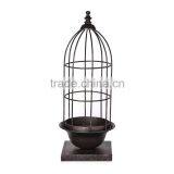 Round Metal Candle Holder, Metal Ornaments. thumbnail-1