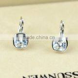 Fashion Zircon Clip-On Earring Fashion Jewelry Nickel Free