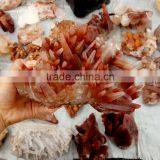 100% Natural Romantic Red Crystal Clusters Crystal Rough Stones
