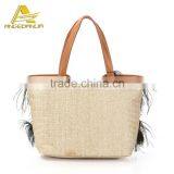 ANGEDANLIA Brand 2016 New Design Women Handbag Summer Straw Bag Wholesale thumbnail-3