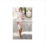 2016 Long Sleeve Sapndex Dresses Autumn Dresses High Collar Sexy Bandage Bottoming Women Casual Dress thumbnail-5