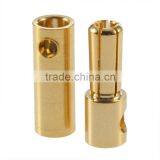 NEW 6.0 Bullet Male and Female Gold Connectors RC Battery Electronic Hook Adapter