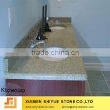 Cheap vanity top double sink