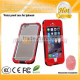 Red for iPhone 6 Waterproof Case Cover Fingerprint Touch ID 9 Colors for Your Choose