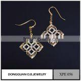 Drop Wedding Earring /butterfly Shape Earring /least 18 k Gold Earring thumbnail-4
