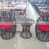 Best Selling 3-Piece Rattan Chat Set thumbnail-1