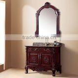 WTS22000 Mirrored Cabinets Type and Modern Style Modern Red Bathroom Cabinet thumbnail-4