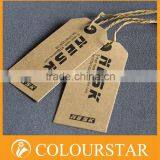 Exotic Garment Hangtag With Embossed Logo