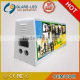 Outdoor Double Side P5 Full Color 3G Taxi Roof LED Sign/ Car Top Display/Taxi Light Box thumbnail-3