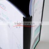 3 Sides Rotating Beverage List/sign Holder- A5 Black thumbnail-2