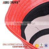 Red Hawaiian Style Ladies Bucket Cap thumbnail-5