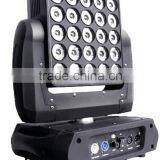 New Product! 12w x 25pcs RGBW 4-in-1 Led Matrix Moving Head Light