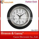 10 Inch Round Small Hanging Wall Clock for Kids Bedroom Decor thumbnail-4