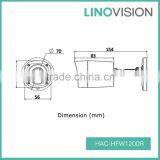 Water-proof High Speed 2MP 1080P Bullet HDCVI Camera With 20m Smart IR LED thumbnail-2