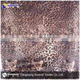 100%Polyester 3D Animal Printed Velboa Fabric /Velvet Fabric Made In China For Pet Products thumbnail-1